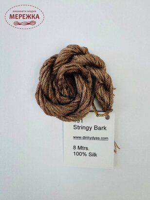 Фото Dinky Dyes шовк ручного фарбування Stringy Bark 191