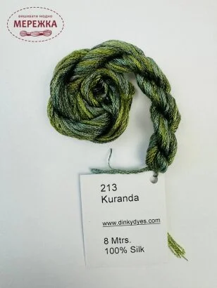 Фото Dinky Dyes шовк ручного фарбування Kuranda DD213