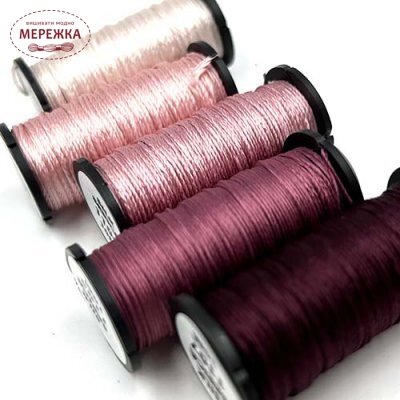 Фото Kreinik Silk Serica Satin Stitch Collection Pink