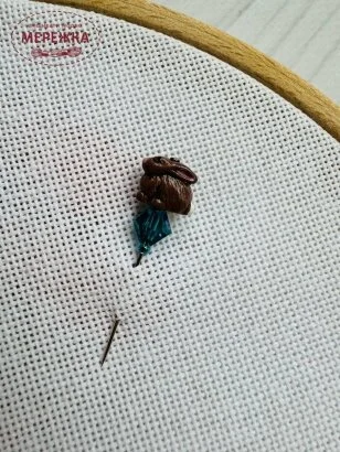 Фото Голка-пін Susan Clarke Originals Pin-Its-Bunny Brown SP-3006