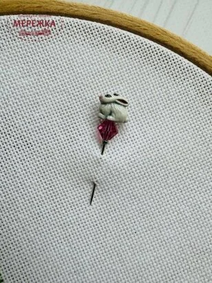 Фото Голка-пін Susan Clarke Originals Pin-Its-Bunny Grey SP-3007