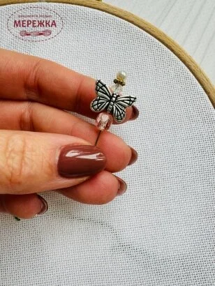 Фото Голка Susan Clarke Originals Pin-Its-Butterfly Pink SP-3010