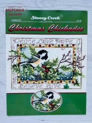 Фото Схема Stoney Creek Christmas Chikadee LFT221