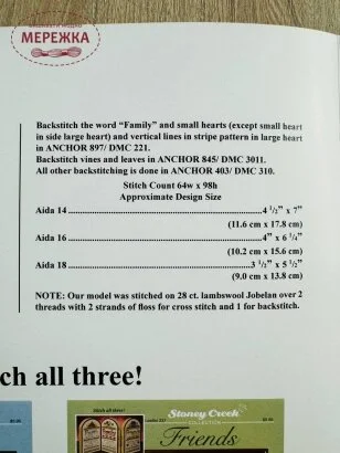 Фото Stoney Creek Схема Family LFT236