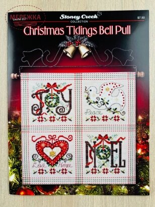 Фото Stoney Creek Схема Christmas Tidings Bell Pull LFT267