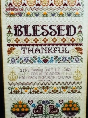 Фото Stoney Creek Схема Thankful Sampler LFT560
