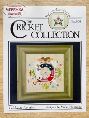 Фото Схема для вишивання The Cricket Collection Celebrate America