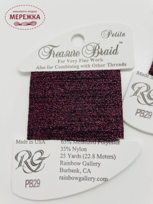 Фото Rainbow Gallery Treasure Braid Petite PB29