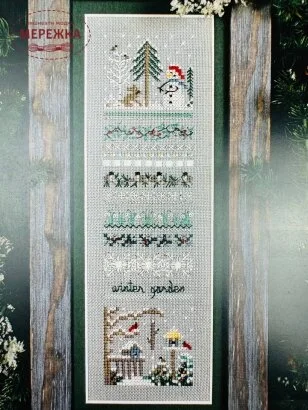 Фото The Victoria Sampler Схема Winter Garden Sampler 042