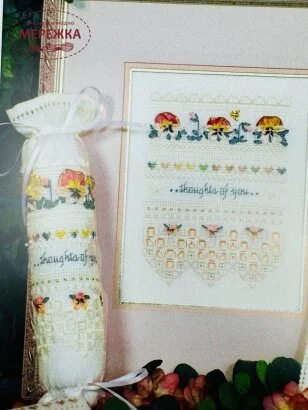 Фото The Victoria Sampler Схема Thoughts of You... 137