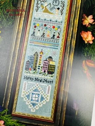 Фото The Victoria Sampler Схема Happy New Year 146