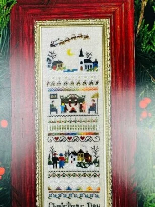 Фото The Victoria Sampler Схема Christmas Day Sampler 174