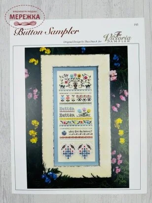 Фото The Victoria Sampler Схема Button Sampler 193