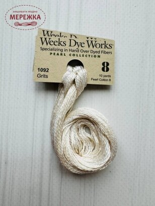 Фото Weeks Dye Works Pearl #8 Grits 1092