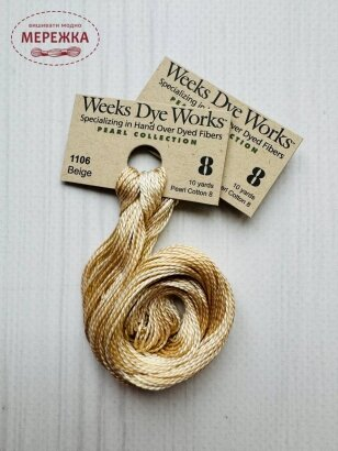 Фото Weeks Dye Works Pearl #8 Beige 1106