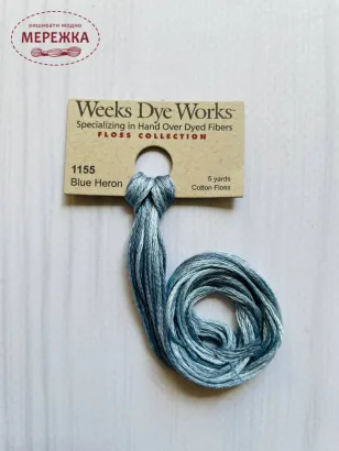 Фото Weeks Dye Works Blue Heron 1155
