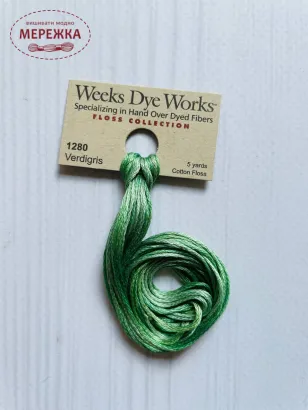 Фото Weeks Dye Works Verdigris 1280