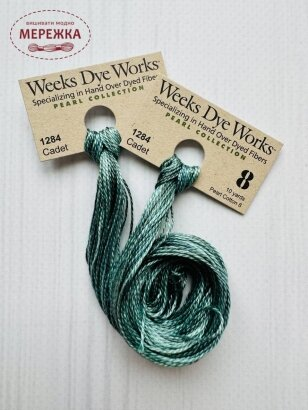 Фото Weeks Dye Works Pearl #8 Cadet 1284
