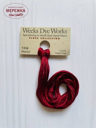 Фото Weeks Dye Works Merlot 1334