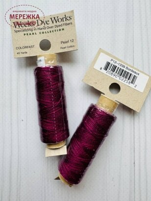 Фото Weeks Dye Works Pearl #12 Bordeaux 1339