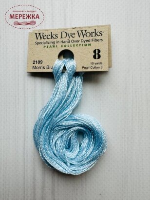 Фото Weeks Dye Works Pearl #8 Morris Blue 2109
