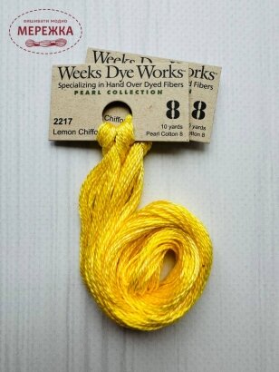 Фото Weeks Dye Works Pearl #8 Lemon Chiffon 2217