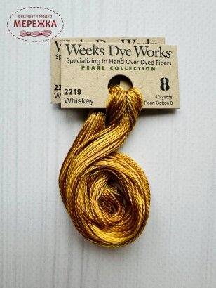 Фото Weeks Dye Works Pearl #8 Whiskey 2219