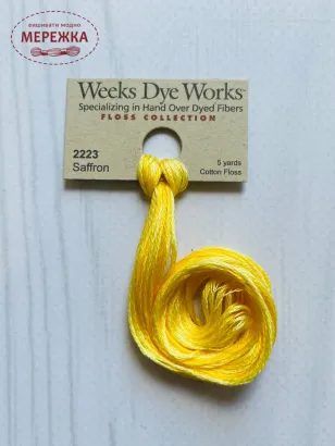 Фото Weeks Dye Works Saffron 2223