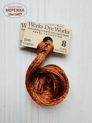 Фото Weeks Dye Works Pearl #8 Cognac 2242