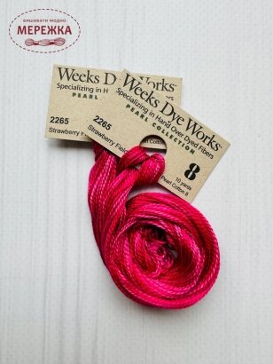 Фото Weeks Dye Works Pearl #8 Strawberry Fields 2265