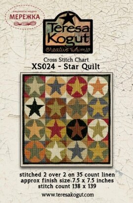 Схема для вишивання Teresa Kogut Star Quilt фото