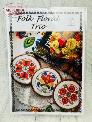 Фото Yasmin's Made with Love Схема Folk Floral Trio
