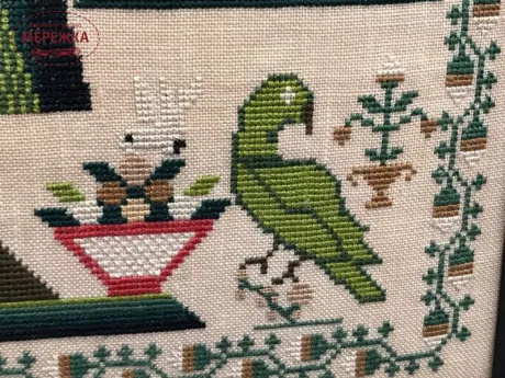 Фото Hands Across the Sea Samplers Схема Eliza Knight