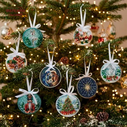 Фото Набір для вишивання бісером AbrisArt Свята ніч АВТ-066