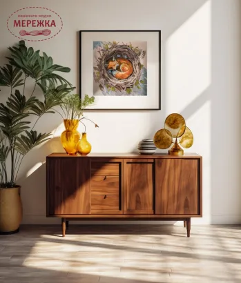 Фото Набір для вишивання хрестиком AbrisArt Берегиня чужого дому AH-264