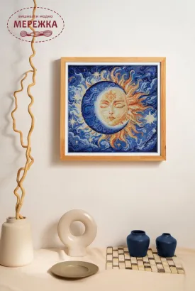 Фото Набір для вишивання хрестиком AbrisArt Небесна пара AH-265