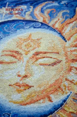 Фото Набір для вишивання хрестиком AbrisArt Небесна пара AH-265