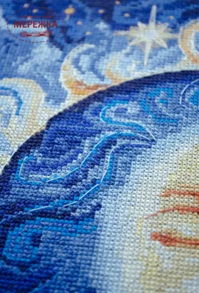 Фото Набір для вишивання хрестиком AbrisArt Небесна пара AH-265