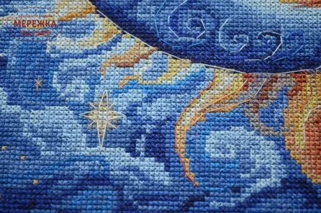 Фото Набір для вишивання хрестиком AbrisArt Небесна пара AH-265