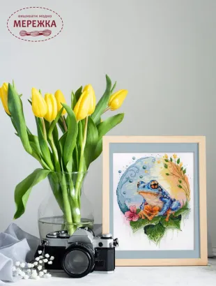 Фото Набір для вишивання хрестиком AbrisArt Сяйво води AH-272