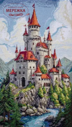 Фото Набір для вишивання хрестиком AbrisArt Поміж хмарами AH-274