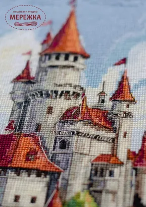 Фото Набір для вишивання хрестиком AbrisArt Поміж хмарами AH-274