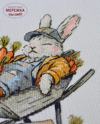 Фото Набір для вишивання хрестиком AbrisArt Морква задарма AH-288