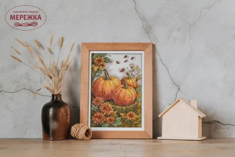 Фото Набір для вишивання хрестиком AbrisArt Барви осіннього саду AH-289