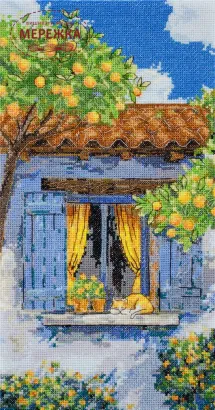 Фото Набір для вишивання хрестиком AbrisArt Середземноморська Ідилія AH-291