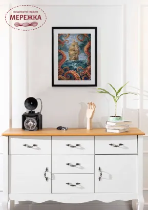 Фото Набір для вишивання хрестиком AbrisArt Океанська Безодня AH-292