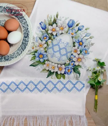 Фото Набір для вишивання хрестиком AbrisArt Пасхальний настрій AHE-002