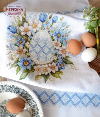 Фото Набір для вишивання хрестиком AbrisArt Пасхальний настрій AHE-002
