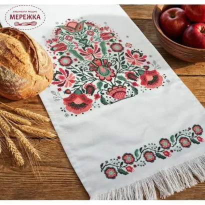 Фото Набір для вишивання хрестиком AbrisArt Рушник "Традиційний" AHE-003N