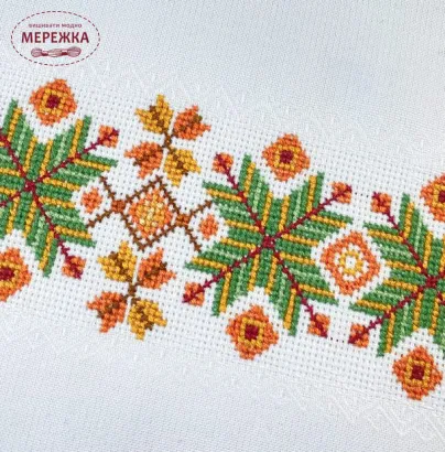 Фото Набір для вишивання хрестиком AbrisArt Рушник "Оберіг дому" АНЕ-004